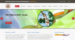 Desktop Screenshot of nipmkerala.org